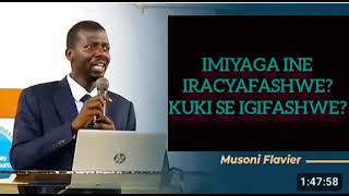 MUSONI Flavien IMIYAGA INE IRACYAFASHWE KUKI SE IGIFASHE [upl. by Scevor]