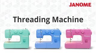 Threading the Janome Sewing Machine [upl. by Haerdna]