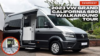 2023 Volkswagen Grand California 680 Walkaround Tour  Swansway Motor Group [upl. by Arual]