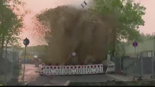 Wow Moment WWII bomb explodes [upl. by Nileuqay]