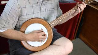 Tenor Banjo  Chicago Tuning  Foggy Mountain Special [upl. by Onimod193]