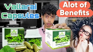 வல்லாரை Capsules Benefits amp Tamil Review  Umair Rilwan [upl. by Nylirret143]