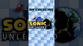 DIFERENCIAS DE SONIC EL CHANCRO VORAZ XBOX Y WII sonic sonicelerizo curiosidades [upl. by Evers]