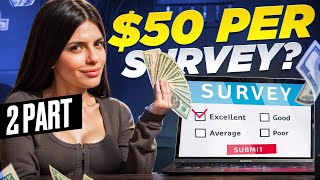 Make Easy Cash 50 for Each Survey You Finish [upl. by Gilford]