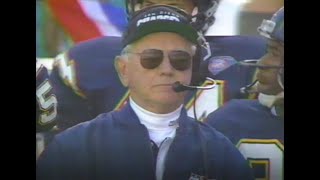 Divisional Round Miami Dolphins at San Diego Chargers January 8th 1995 [upl. by Odilia]