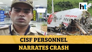 Watch Eyewitness recounts Air India Express plane crash at Kozhikode airport [upl. by Ennywg]