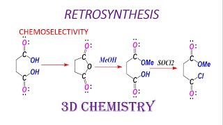 Chemoselectivity  Retrosynthesis  chp 5 lecture 3 [upl. by Relyuhcs]