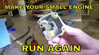 How To Clean A Dirty Carburetor [upl. by Cinelli92]