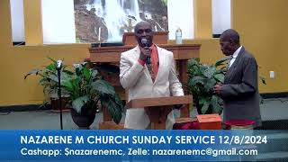 NAZARENE MISSIONARY CHURCH SERVICE 1282024 180 OAK ST BROCKTON MA 02301 TEL 7813086001 [upl. by Mayyahk]