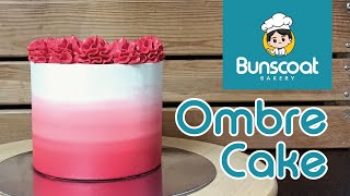 Perfect ombre buttercream cake [upl. by Aicatsal559]