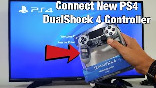 How to Connect New PS4 DualShock 4 Controller [upl. by Asehr]