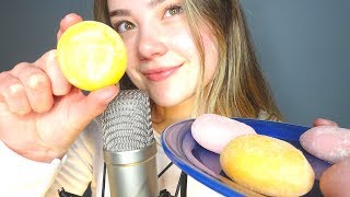 ASMR EATING MOCHI ICECREAM INTENSE Breathing amp Mouth Sounds Whispering [upl. by Malonis]