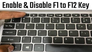 F1 to F12 Function Keys Enable or Disable  Keyboard Multimedia Keys  Humsafar Tech [upl. by Palecek]