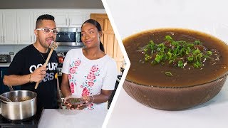 How To Make Trini Tamarind Chutney  Foodie Nation [upl. by Eamon650]