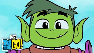 Beast Boy Visits Doom Patrol  Teen Titans GO  Cartoon Network [upl. by Barnett]