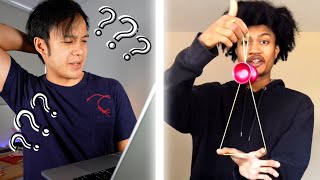 I Learned 5 Yoyo Tricks From EASY to HARD [upl. by Rodablas739]