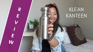 Klean Kanteen Review  Sustainable Products [upl. by Tigram]