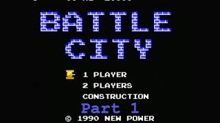 Battle City  Super Tank NES Playthrough Part 1 HD [upl. by Strepphon360]