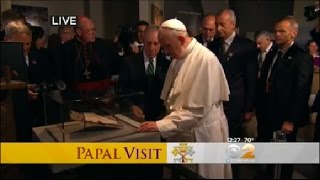 Pope Tours 911 Museum [upl. by Lahcim755]