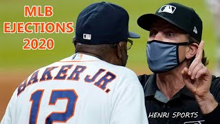 MLB Ejections 2020 With Hot Mics  Henri Sports [upl. by Norm]