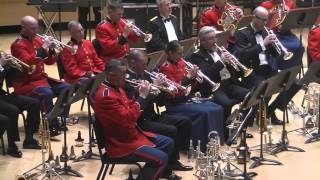 Ding Dong Merrily on High arr Roger Harvey  US Marine Band and Slesvigske Musikkorps [upl. by Donica]