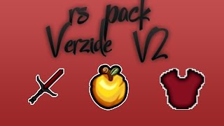 Minecraft Review PvP Resource Pack Verzide V2 PACK RELEASE [upl. by Landri]