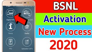 Bsnl New Sim Activation Process 2020  How To Activate Bsnl 4G Sim Card  बीएसएनएल सिम कैसे चालू करे [upl. by Atteselrahc]