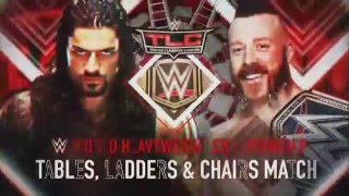 WWE TLC 2015 Roman Reigns vs Sheamus Promo [upl. by Joana]