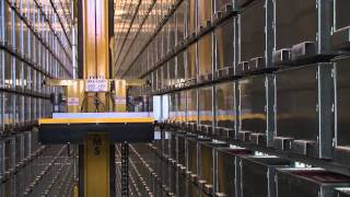 Macquarie University Library  Automated storage and retrieval system [upl. by Syst]