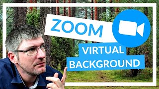 How to use Virtual Backgrounds in Zoom [upl. by Etessil]