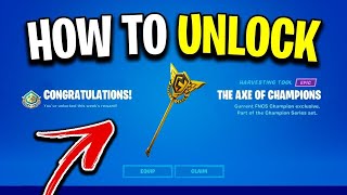 How to get the OG FNCS Pickaxe in Fortnite UPDATED 2023 [upl. by Olivie422]