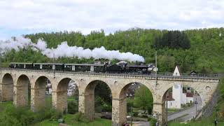 SBB Historic Einige Impressionen vom Dampf am alten Hauenstein mit C 56 Nr 2978 27042024 [upl. by Arathorn]