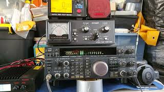 Demo of Kenwood TS 850S in operation Jan 23 2022 Sunday afternoon [upl. by Jalbert]