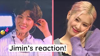 BTS Jimin Reacts To Fans Screaming “ROSÉ” To Him [upl. by Lari]