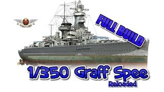 Academy 1350 Admiral Graf Spee Full Build reloaded [upl. by Erikson460]