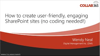 How to create userfriendly engaging SharePoint sites no coding needed [upl. by Anayik]