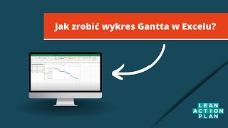 Jak zrobić wykres Gantta w Excelu [upl. by Limann]