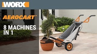 Worx®Aerocart™ 8 Tools in 1 [upl. by Atinra]