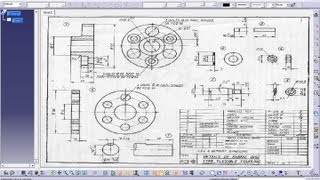 Catia V5 DraftingAdding AnnotationGenerating all dimensionsBeginners Tutorials [upl. by Clarey720]