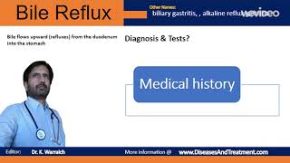 Bile reflux Acid reflux  Symptoms Causes Diagnosis Treatment [upl. by Ashly]