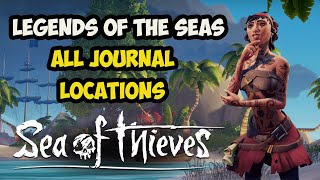 Sea of Thieves Legends of the Seas Umbra’s journal locations  Guide [upl. by Malkah249]