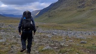 2022  2023 Highlights Coast to coast Hadrians wall path Offas Dyke and Kungsleden using UL gear [upl. by Megan]