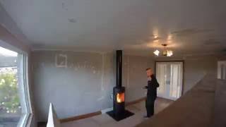 Stove Installation from nothing to something in a day Bright Heat Stoves [upl. by Aruon324]