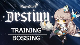 MapleStory Bishop Bossing amp Training Guide [upl. by Annairba]