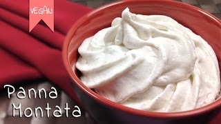 Panna montata vegan Panna di cocco [upl. by Allerim]