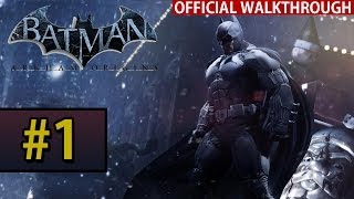 Batman Arkham Origins  Walkthrough Gameplay  Part 1 Blackgate [upl. by Nevyar]