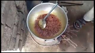 Punjabi Maronda Recipe  Murmura Chikki Recipe  Pak Village Food Fun [upl. by Clywd319]