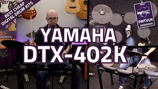 Yamaha DTX402K Electronic Drum Kit  Overview amp Demo [upl. by Oeht]