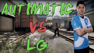 CSGO POV Cloud9 autimatic vs Luminosity 2513 train  ECS Season 2 NA [upl. by Gabbert]