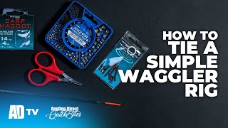 How To Tie A Simple Waggler Rig – Coarse Fishing Quickbite [upl. by Fortuna]